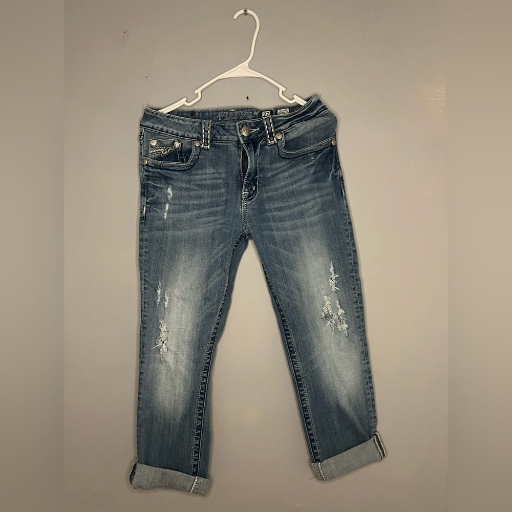 MissMe Boyfriend Capri - Size 27
